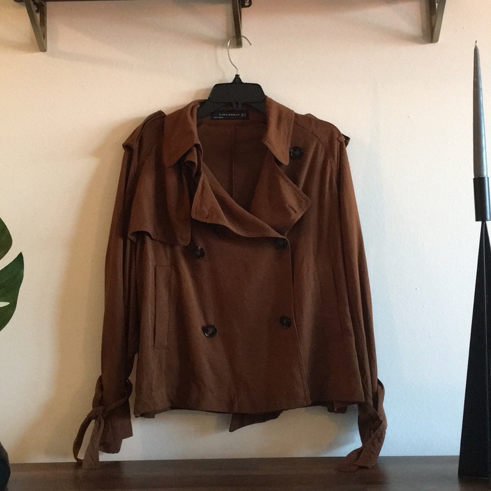 Zara Woman Short Trench